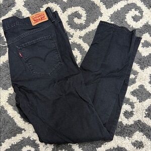 Levi's Men's Dark Blue Straight Jeans